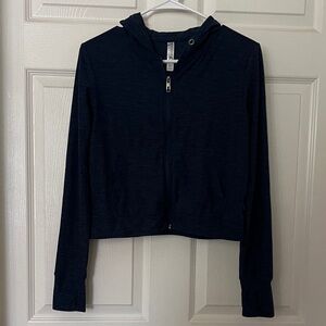 Kyodan Deep Blue Zip-Up Hoodie